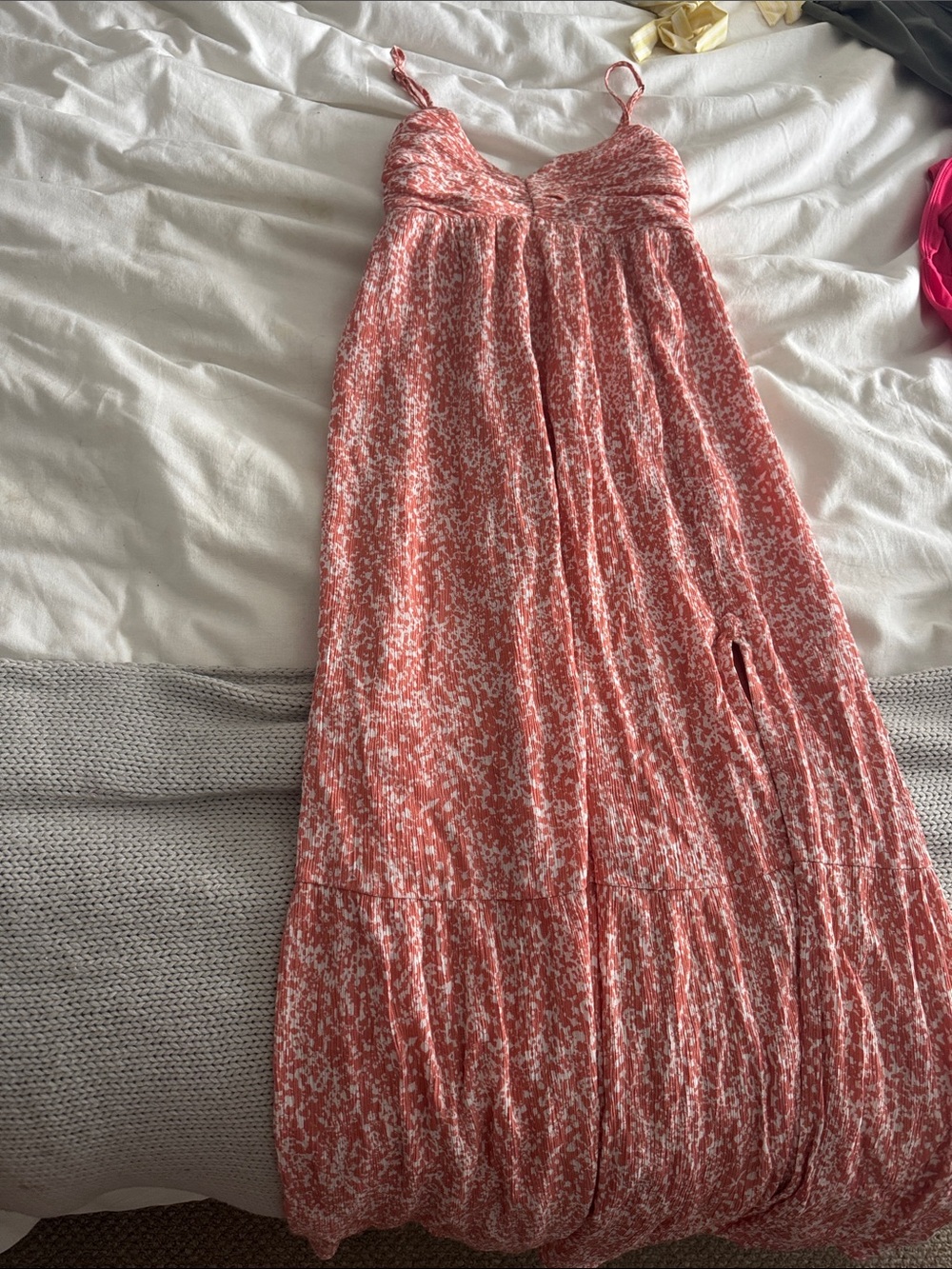 Women’s Pink Floral Maxi dress